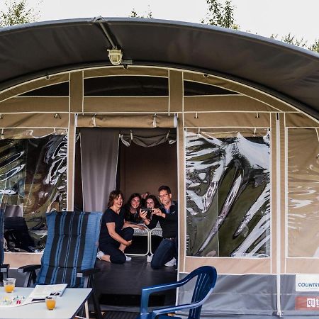 Nice Tent Lodge On A Campsite, Bordering The Forest, Luxembourg At 27 Km Medernach Exterior photo